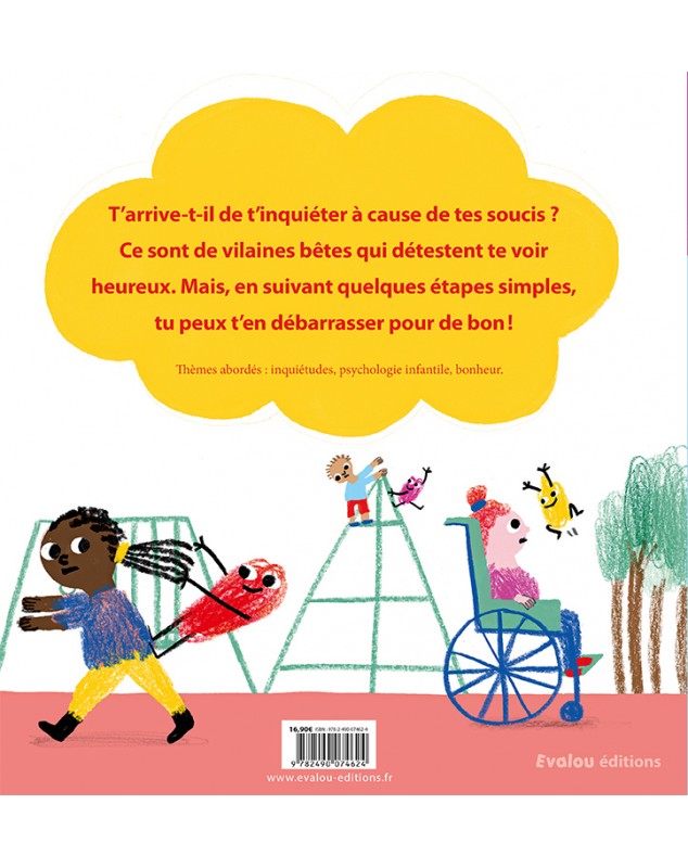 L'inquiétant souci aborde avec pudeur et couleurs la déprime chez l'enfant.