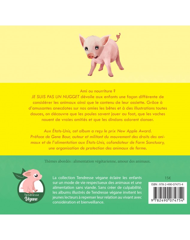 Je suis pas un nugget : album pour enfant végane