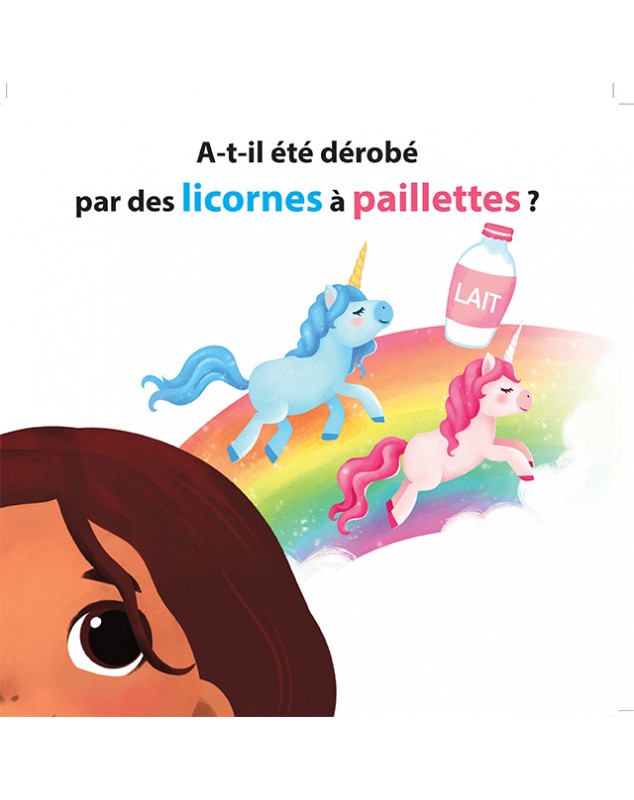 Qui a pris mon lait? Livre pour enfant végane.