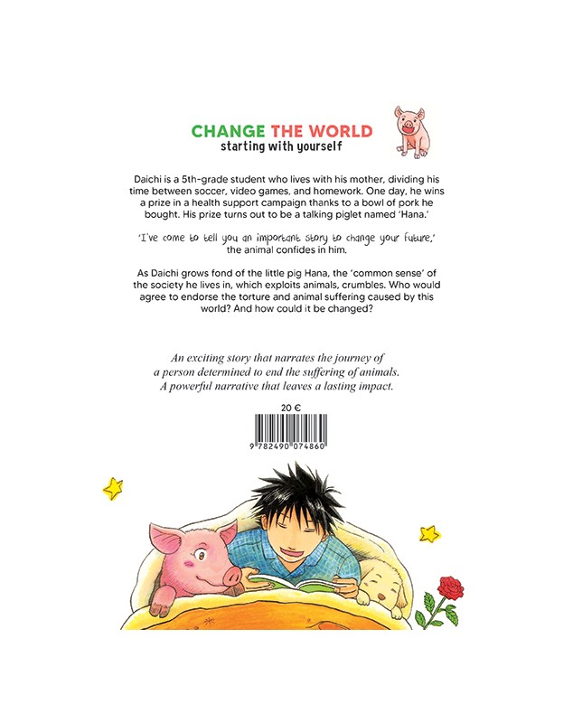Dive into the captivating world of Natsumi's latest literary masterpiece about veganism and love for animals.