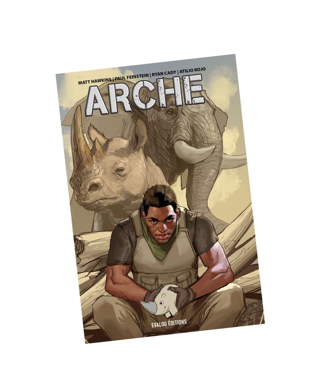 Arche : la BD coupd e poing sur le braconnage de rhinocéros.