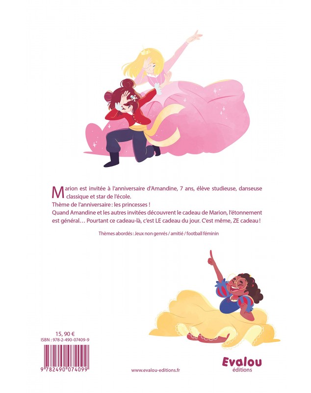 Ze cadeau : un livre pour encourager les filles à essayer le football!